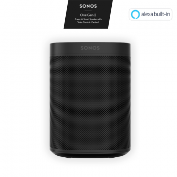 Sonos One (GEN 2) ลำโพงไร้สายควบคุมแบบอัจฉริยะ พร้อมประสิทธิภาพที่ทรงพลัง