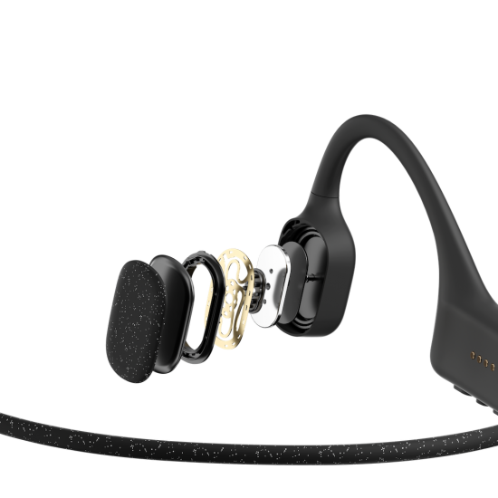 Shokz OpenSwim หูฟังกันน้ำ พร้อมเครื่องเล่นเพลง MP3 ในรูปแบบ Bone Conduction Shokz OpenSwim หูฟังกันน้ำ พร้อมเครื่องเล่นเพลง MP3 ในรูปแบบ Bone Conduction
