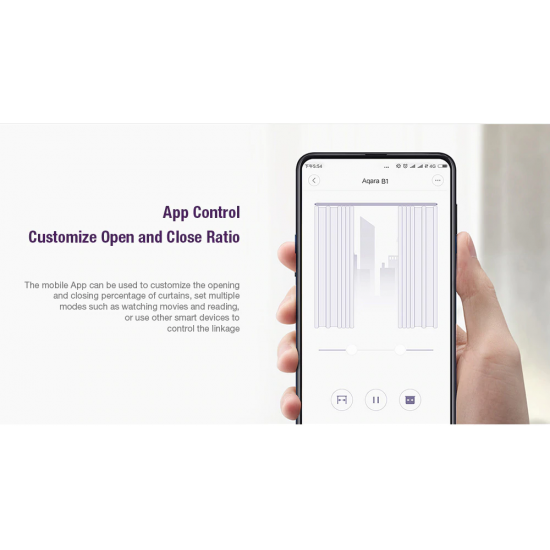 Xiaomi Aqara B1 Smart Curtain Motor Wireless มอเตอร์สำหรับผ้าม่านอัจฉริยะ Xiaomi Aqara B1 Smart Curtain Motor Wireless มอเตอร์สำหรับผ้าม่านอัจฉริยะ